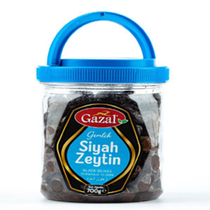 700 Gr Black Gemlik Olives 