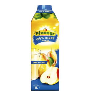 100% Pear, directly pressed & naturally cloudy كمثري
